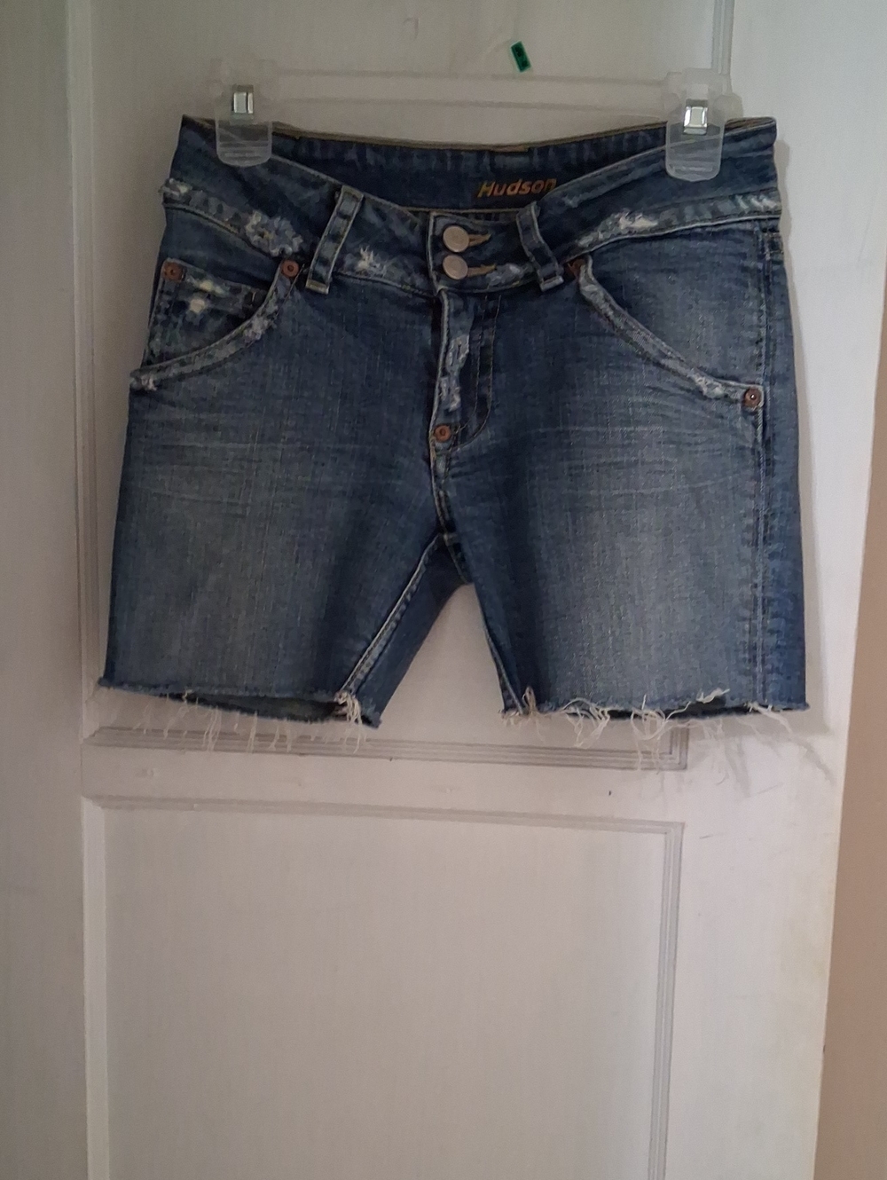 Hudson Jeans Women’s Blue Denim Cutoff Shorts